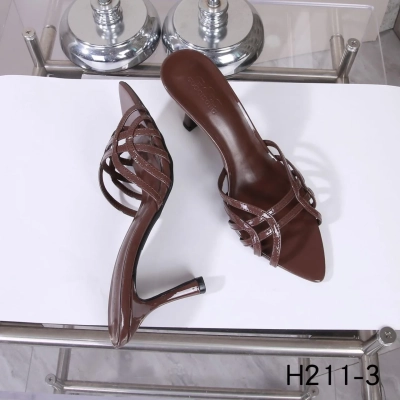 Мюли женские G&S искусственная кожа коричневые H211-3