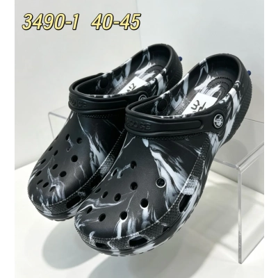Сабо мужские резиновые на лето черные 3490-1