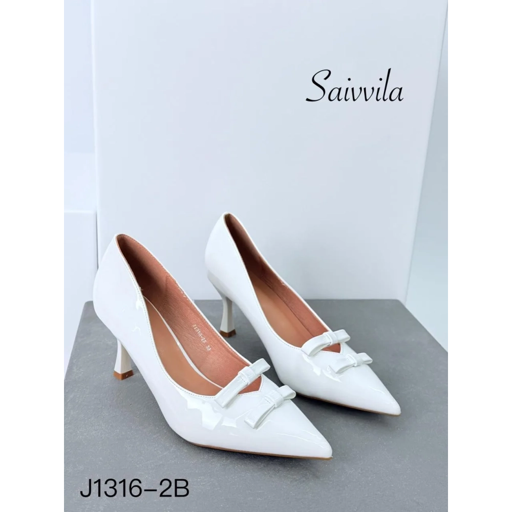 Туфли женские Saivvila искусственная лак кожа белые J1316-2B — Sneakers — веб-сайт оптовых производителей Туфли женские Saivvila искусственная лак кожа белые J1316-2B