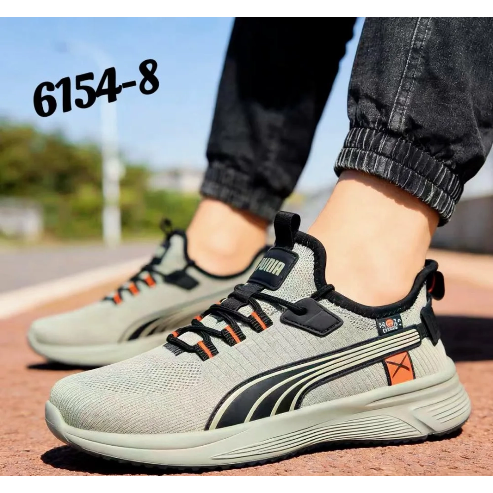 Кроссовки мужские МАРС текстиль хаки 6154-8 — Sneakers — веб-сайт оптовых производителей Кроссовки мужские МАРС текстиль хаки 6154-8