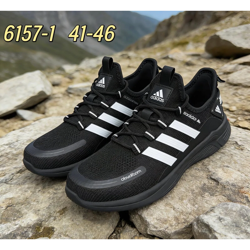 Кроссовки мужские МАРС текстиль черные 6157-1 — Sneakers — веб-сайт оптовых производителей Кроссовки мужские МАРС текстиль черные 6157-1
